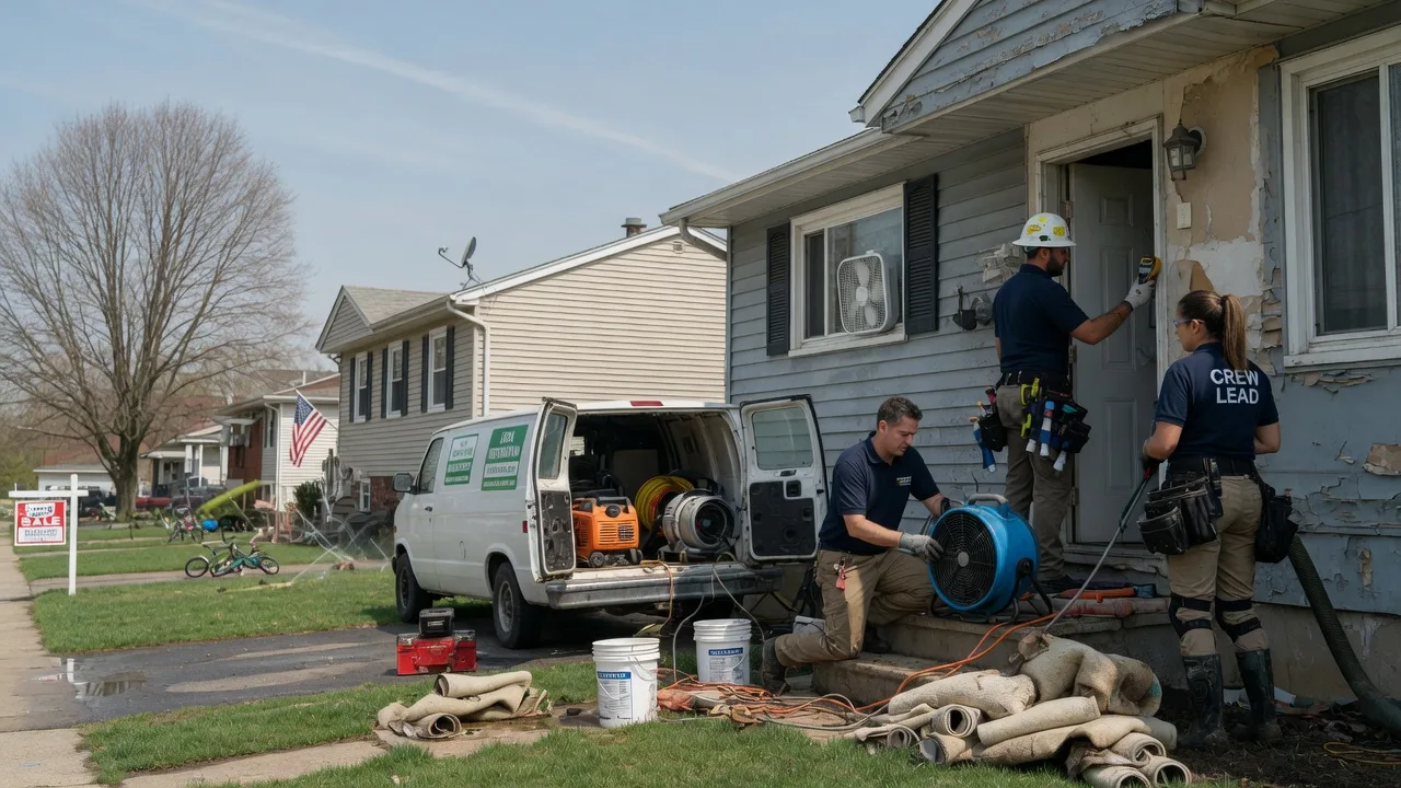 Flood Cleanup in Allamuchy, NJ near me